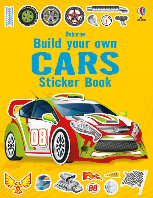 Build Cars Sticker Book