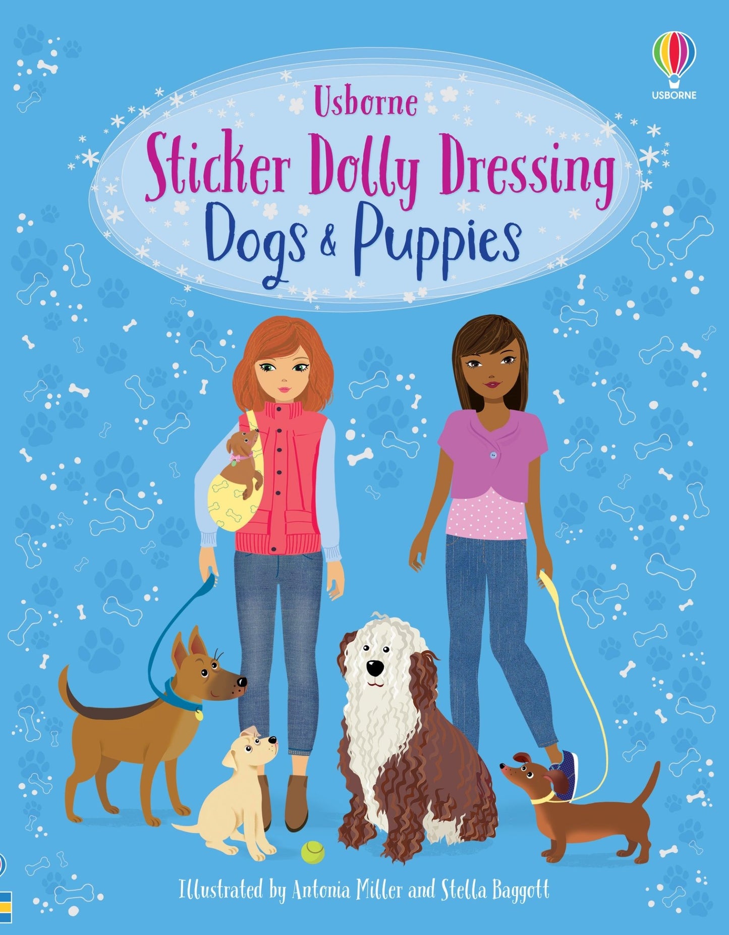 Dogs & Puppies Sticker Dolly