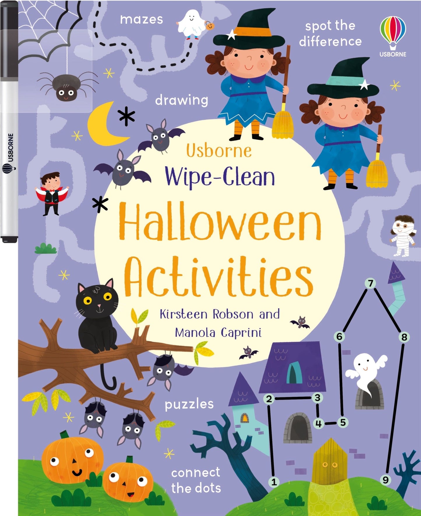 Wipe Clean Halloween Book