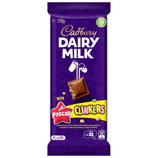 Cadbury Clinkers Block
