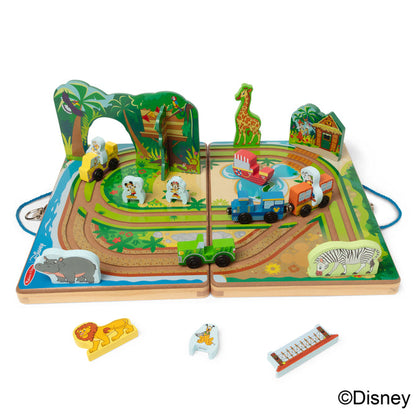 Disney Take-along Safari Wooden Play Set