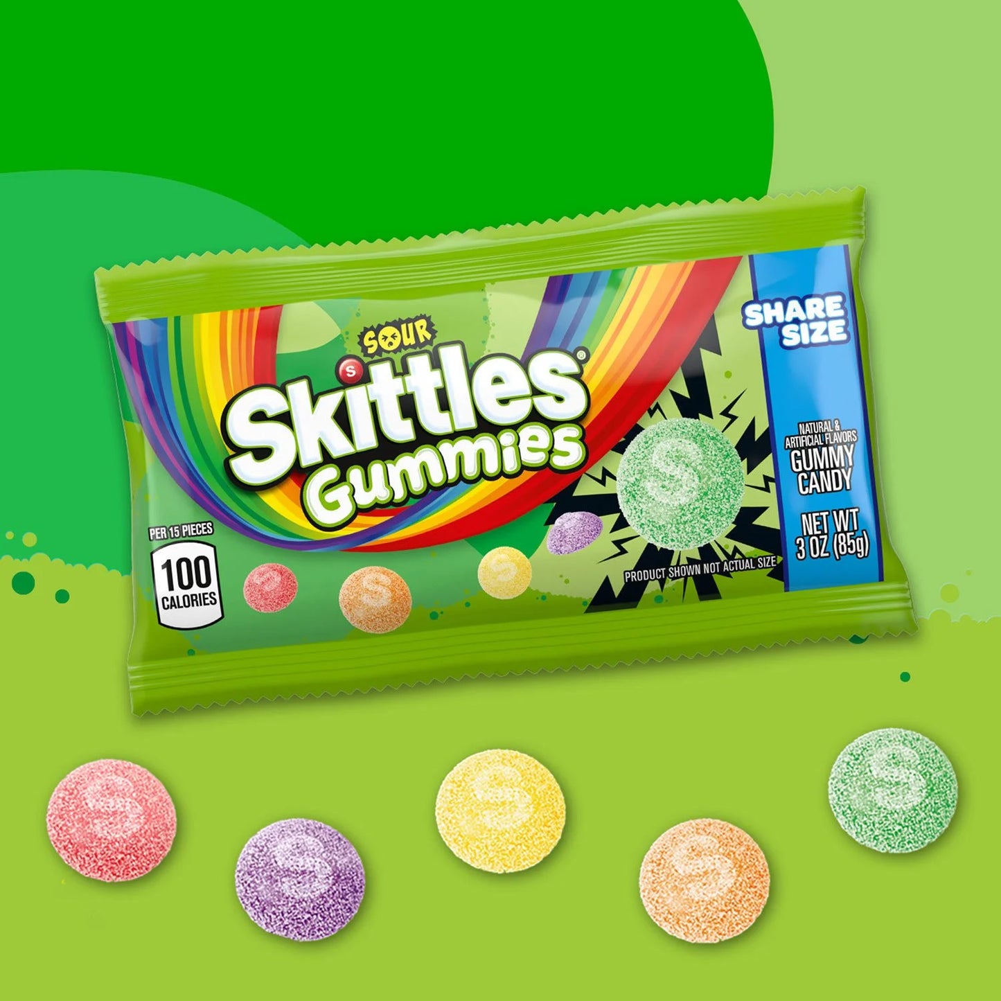 Sour Skittles Gummies