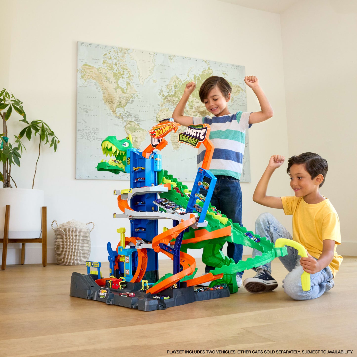 Hot Wheels Ultimate T-Rex Garage