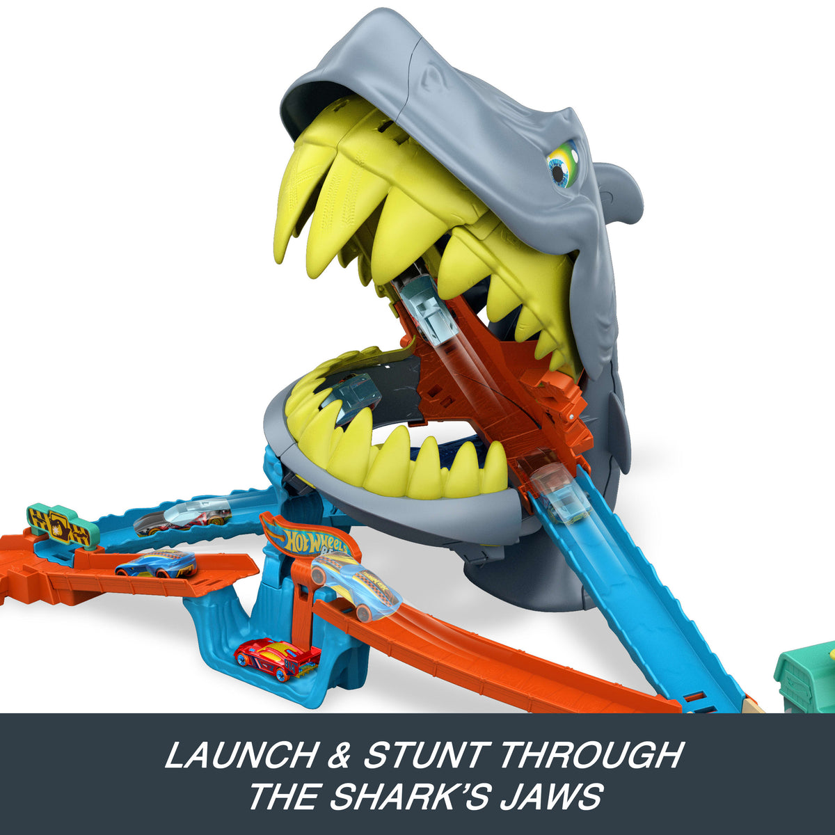 HW City Shark Chomp Beach Set
