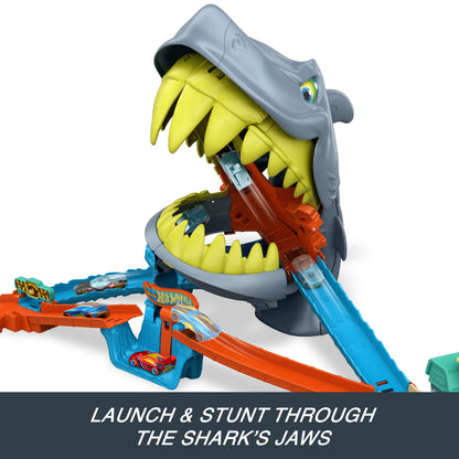 HW City Shark Chomp Beach Set