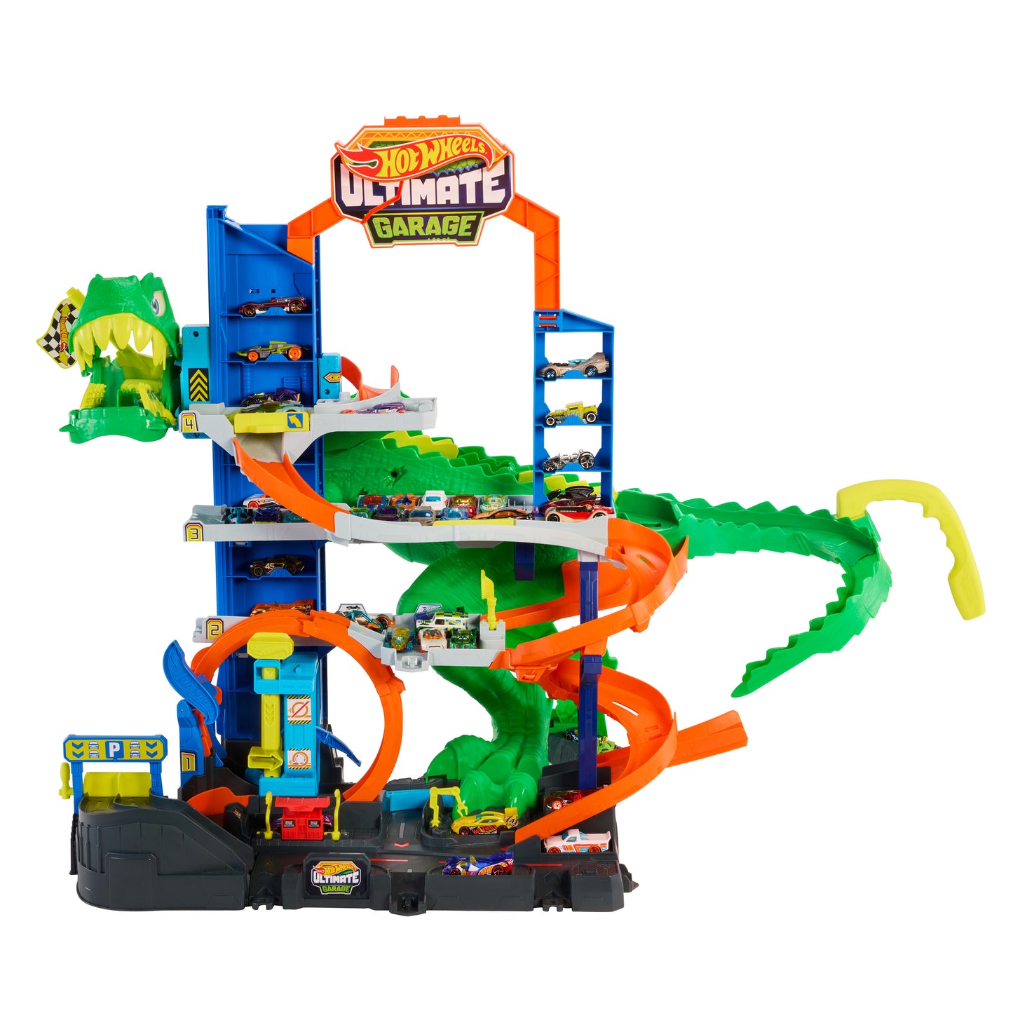 Hot Wheels Ultimate T-Rex Garage