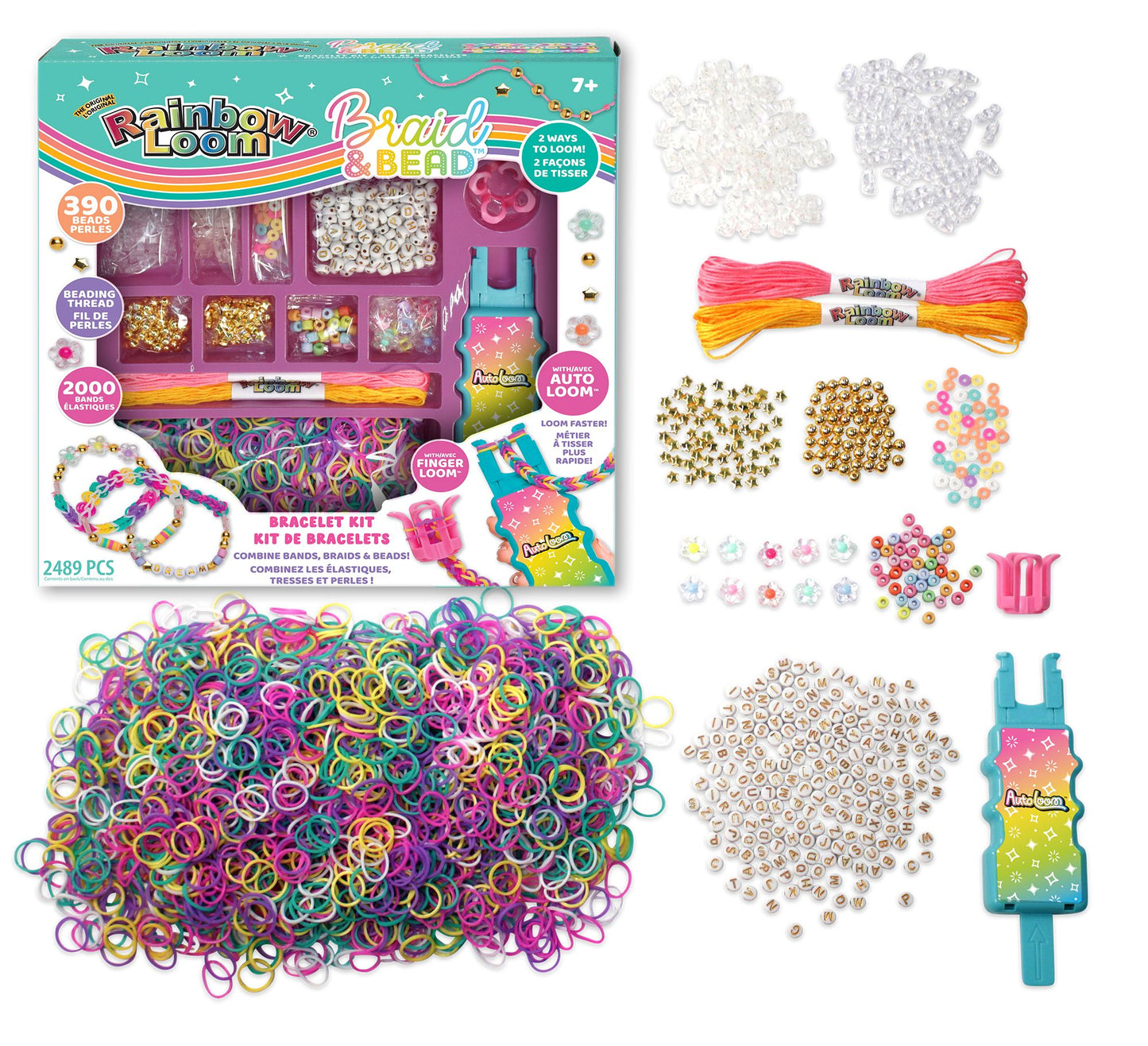 Braid & Bead Rainbow Loom