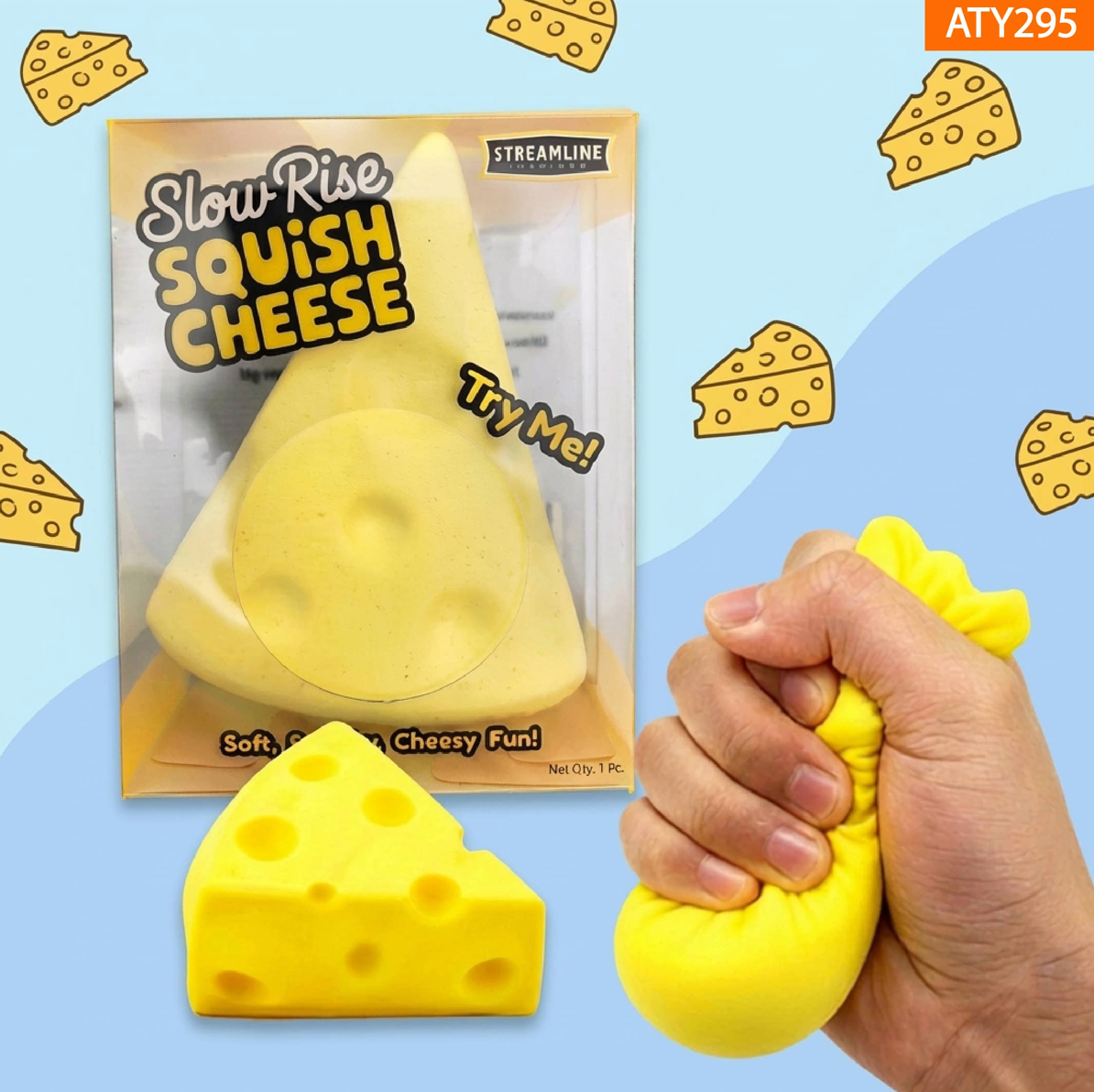 Squishy Cheese Wedge