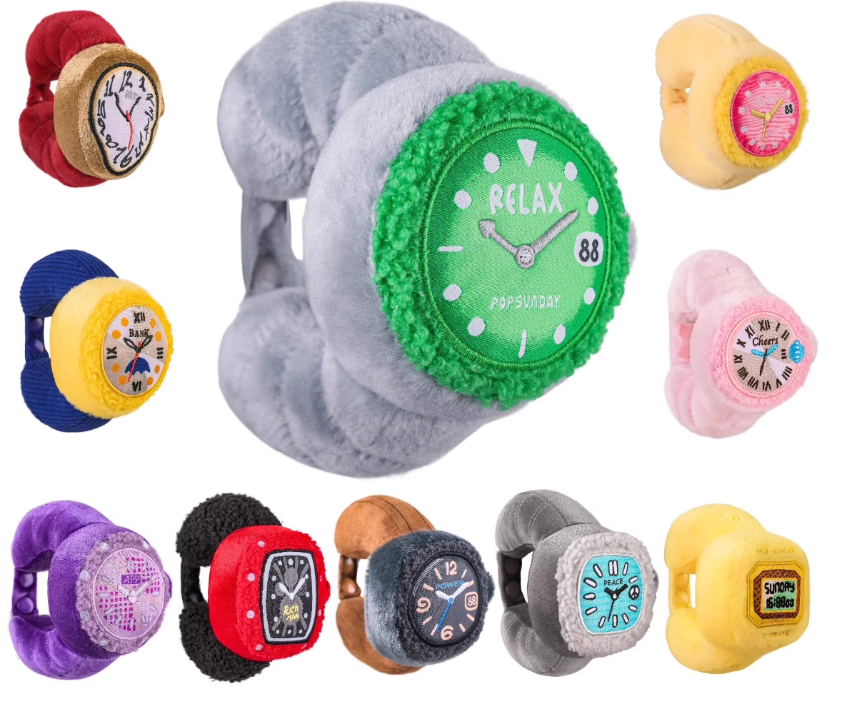 Pop Sunday Relax Plush Watch