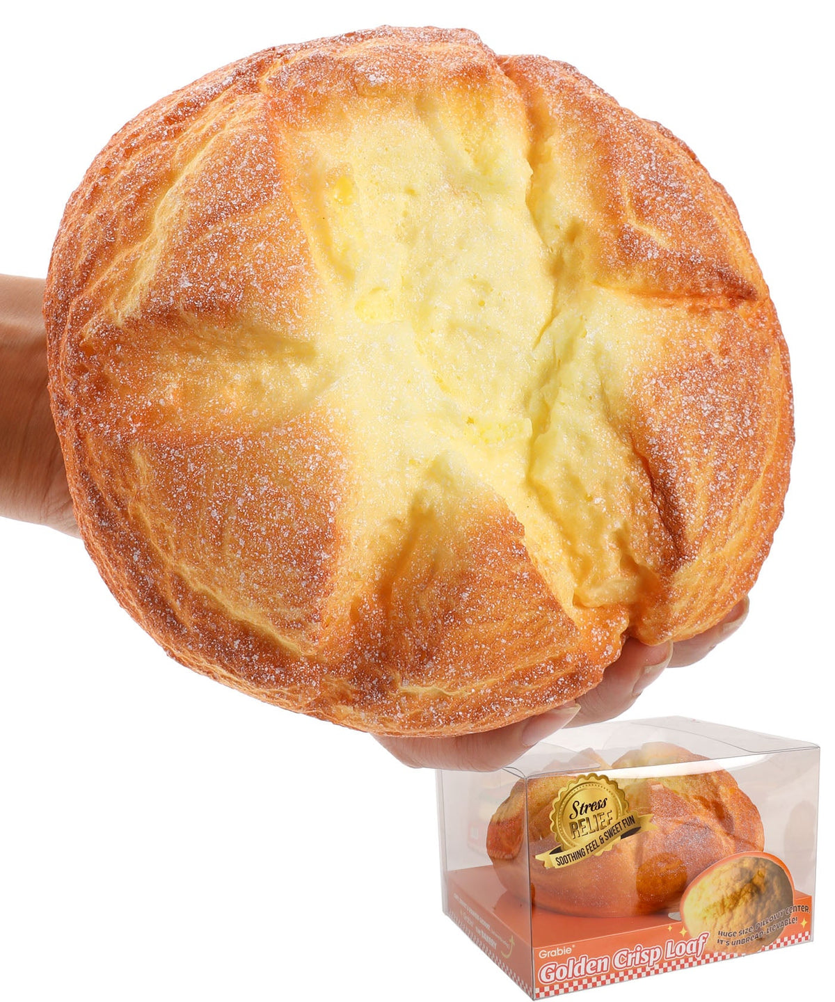 SQUISHY GOLDEN CRISP LOAF