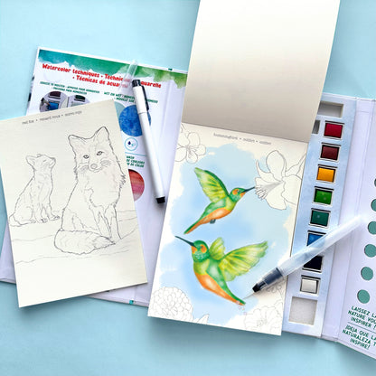 Watercolor Journal Fauna