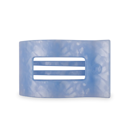Blue Lagoon Flat Rectangle Hair Clip