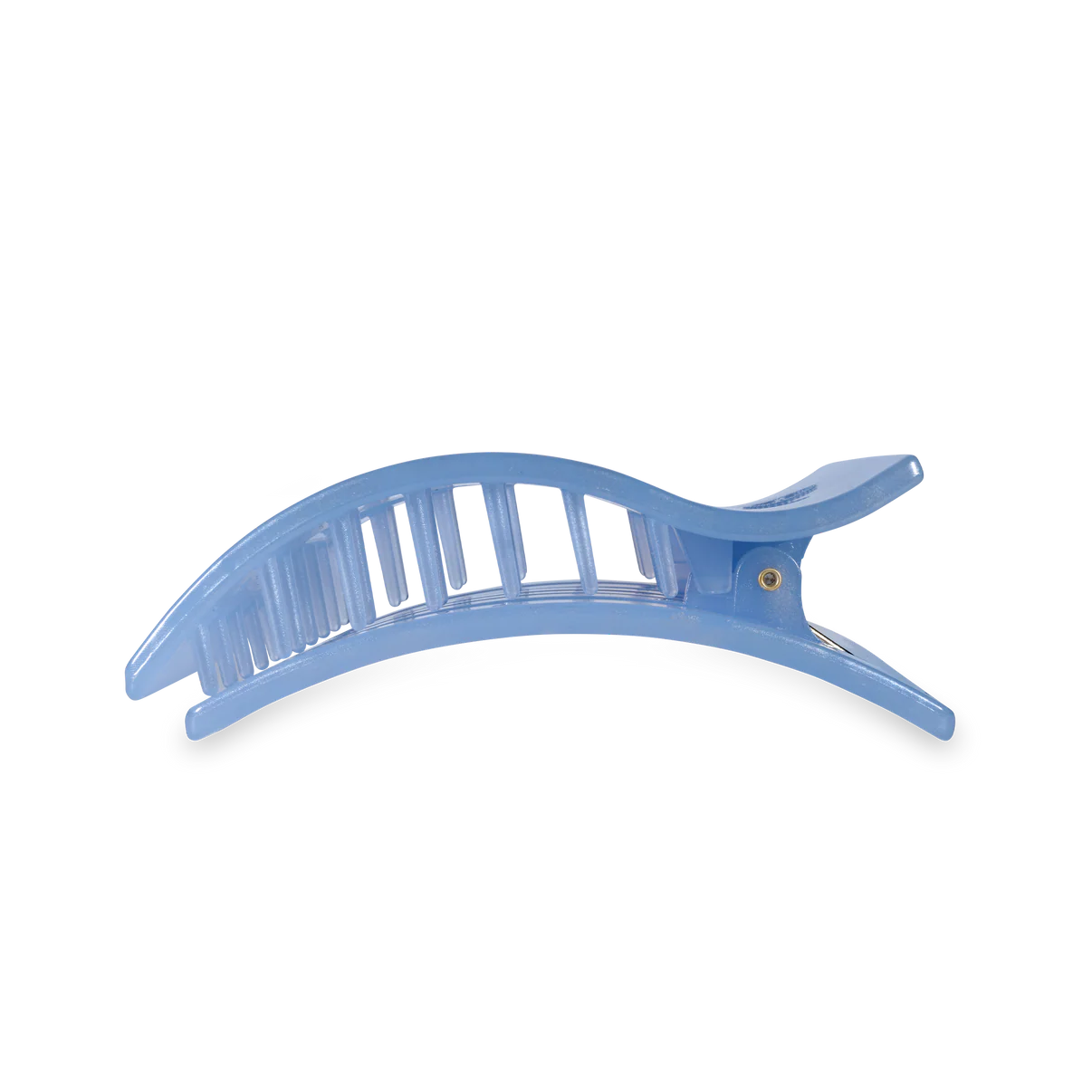 Blue Lagoon Flat Rectangle Hair Clip