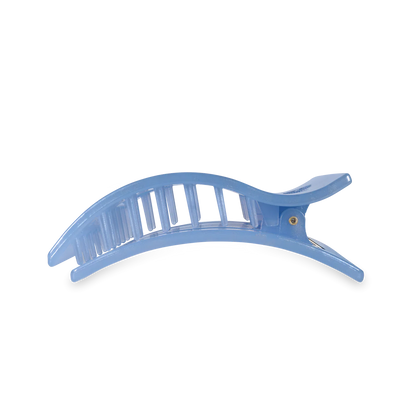 Blue Lagoon Flat Rectangle Hair Clip