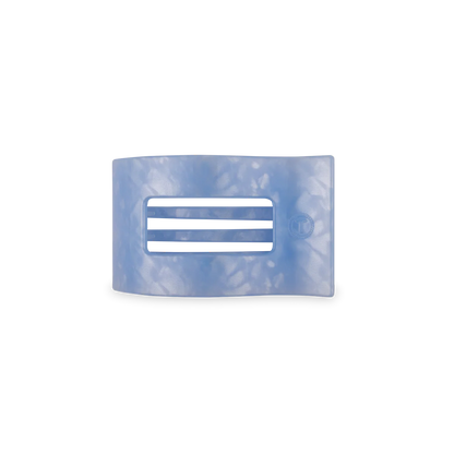 Blue Lagoon Flat Rectangle Hair Clip