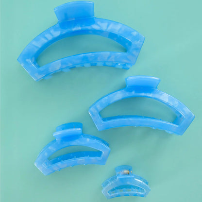 Open Blue Lagoon Hair Clip