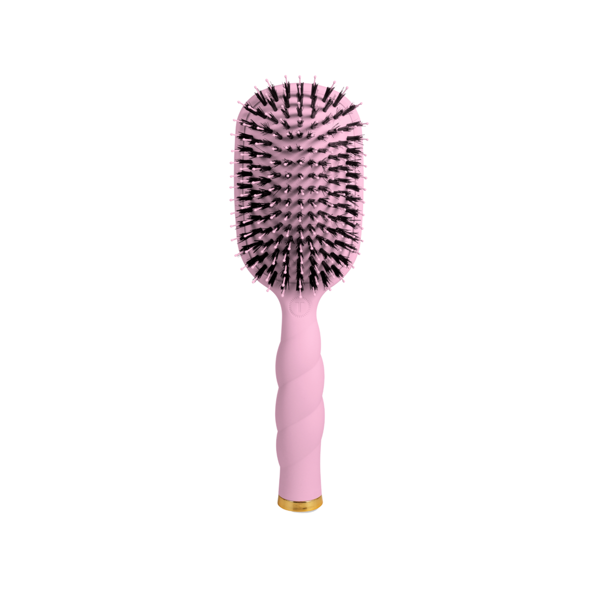 Bubblegum Pink Boar Bristle Hair Brush