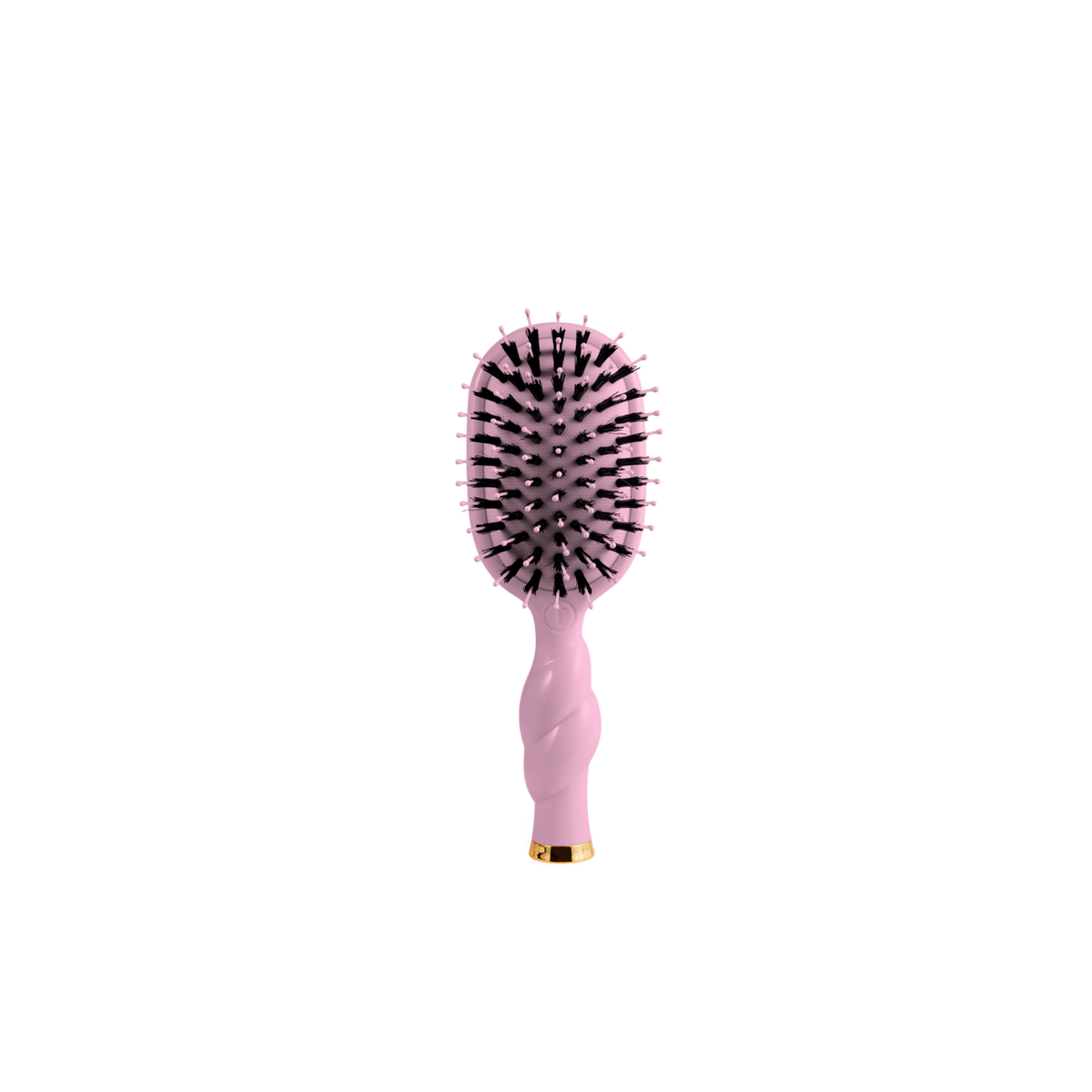 Mini Bubblegum Pink Boar Bristle Hair Brush
