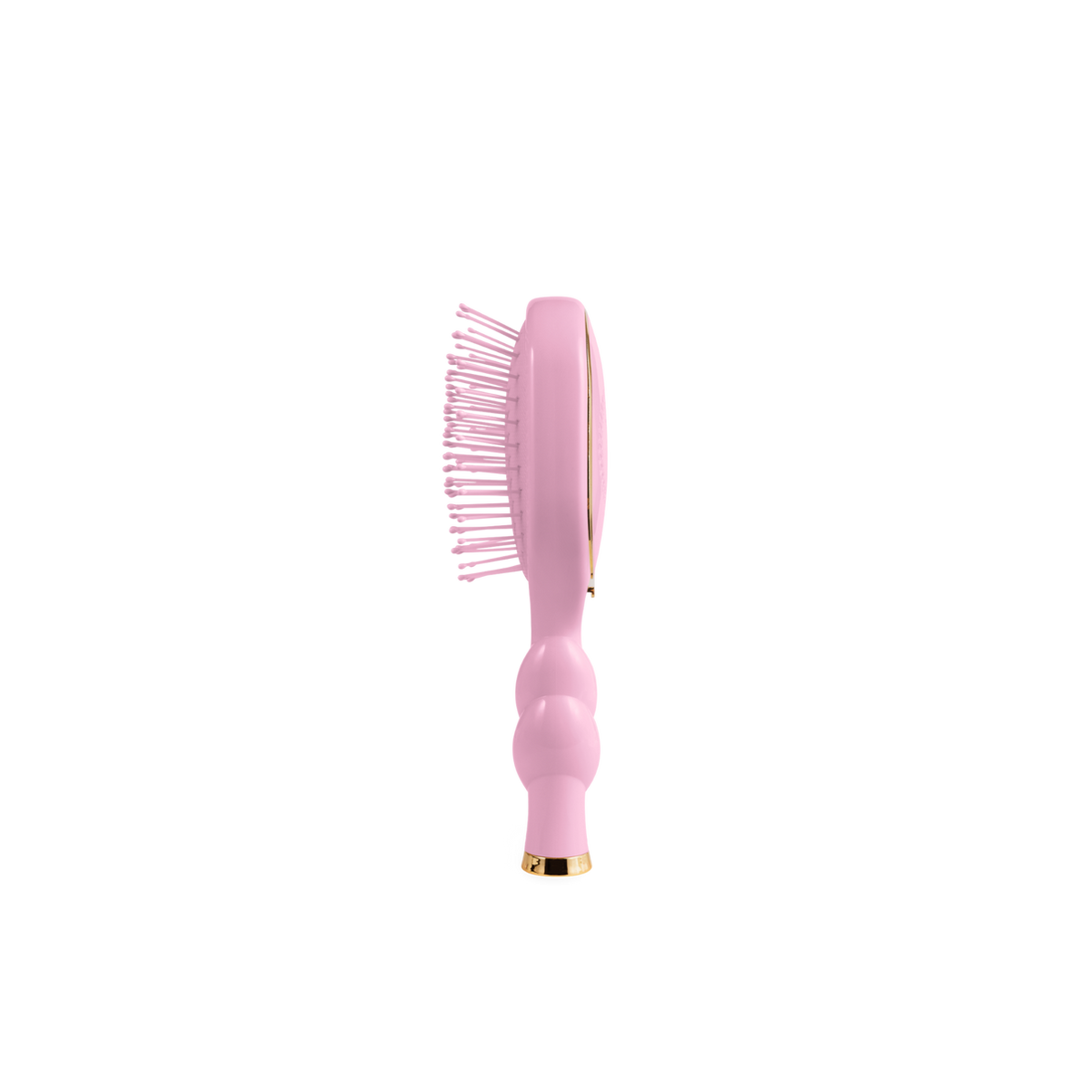 Mini Bubblegum Pink Detangler Hair Brush for Medium Hair