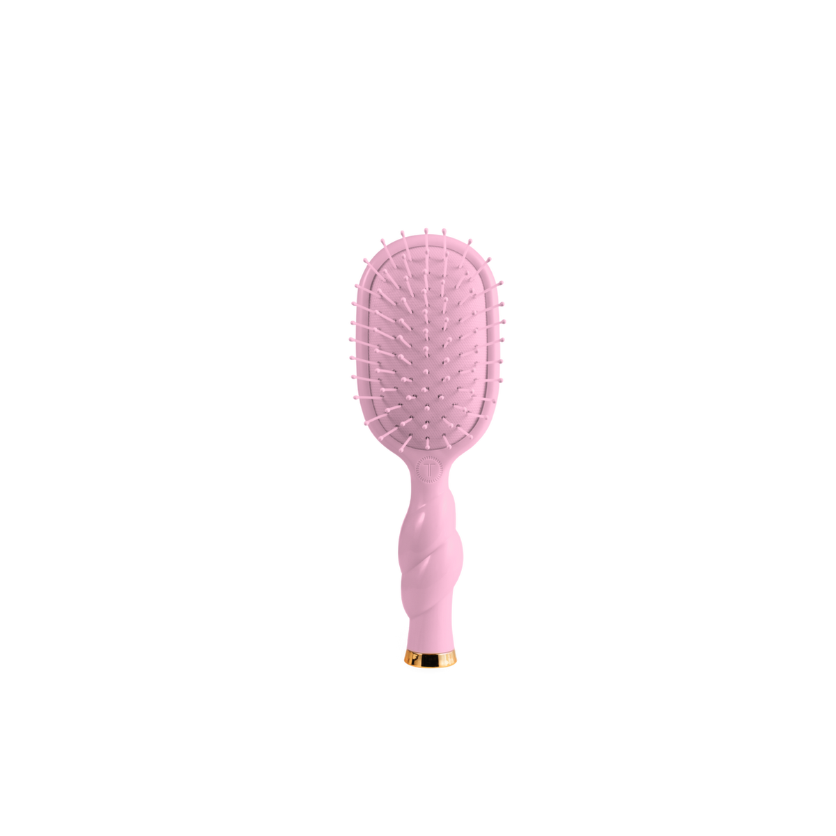 Mini Bubblegum Pink Detangler Hair Brush for Medium Hair