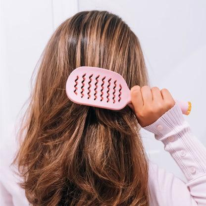 Bubblegum Pink Vented Hair Brush