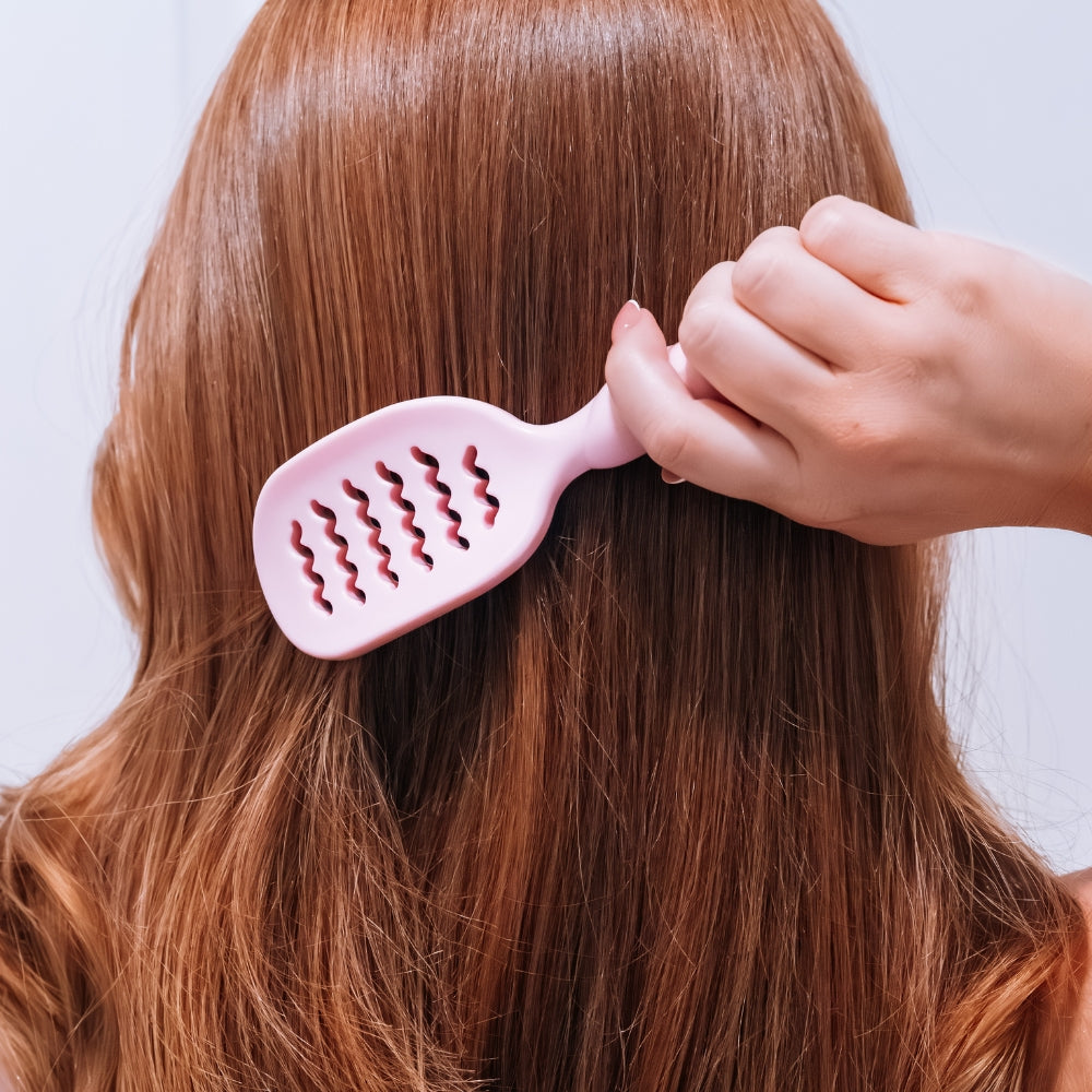 Mini Bubblegum Pink Vented Hair Brush