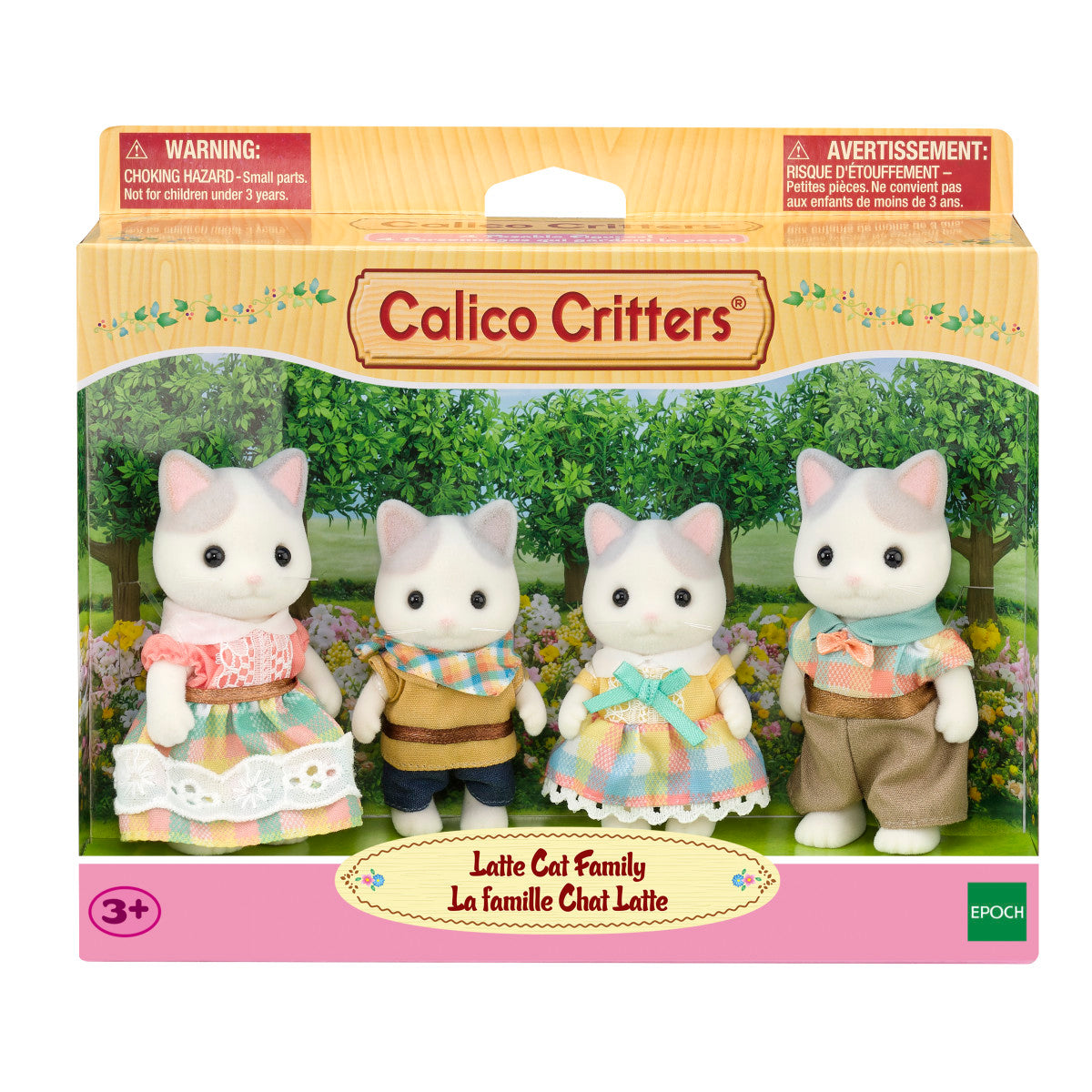 Calico Latte Cat Family
