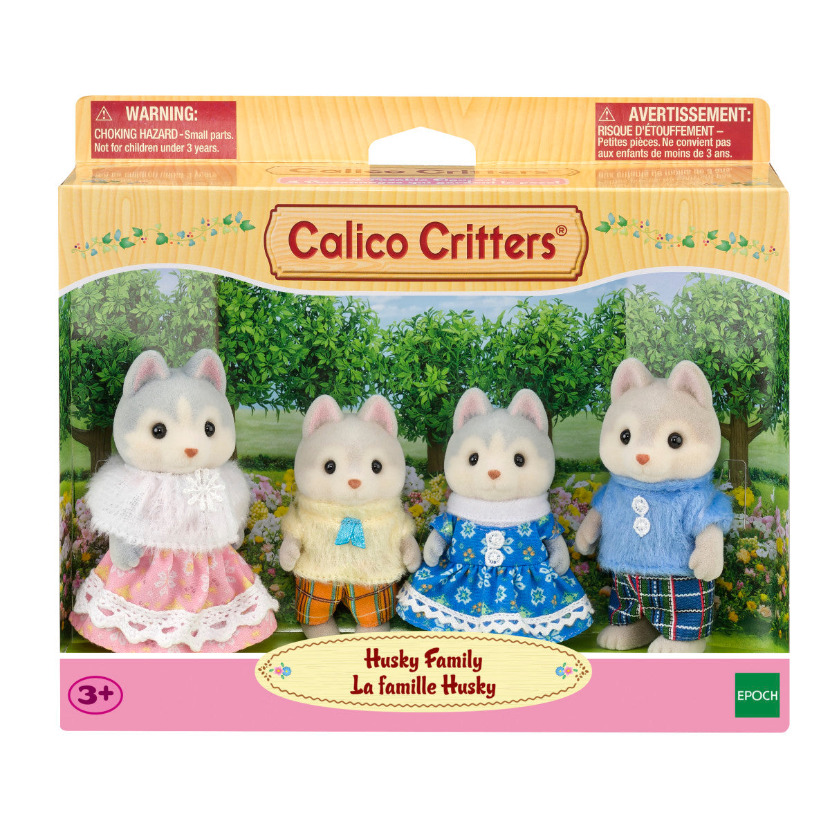 Calico Critters - Husky Family