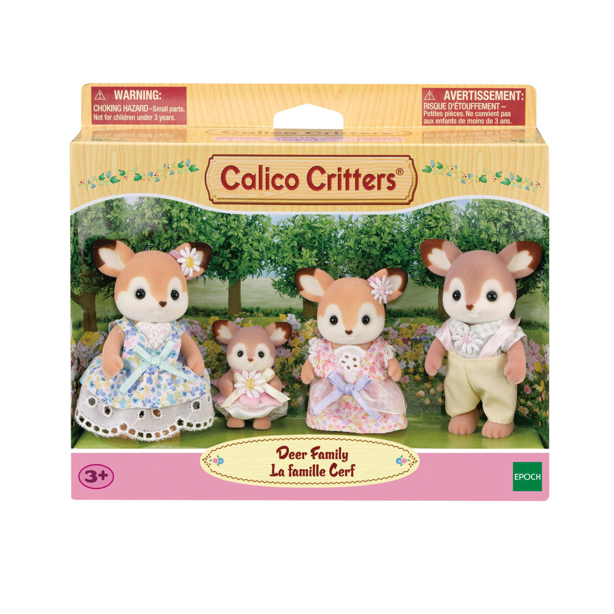 Calico  Deer Family
