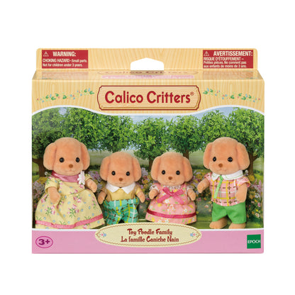 Calico Toy Poodle Family