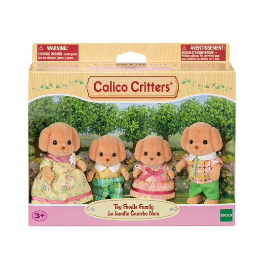 Calico Toy Poodle Family