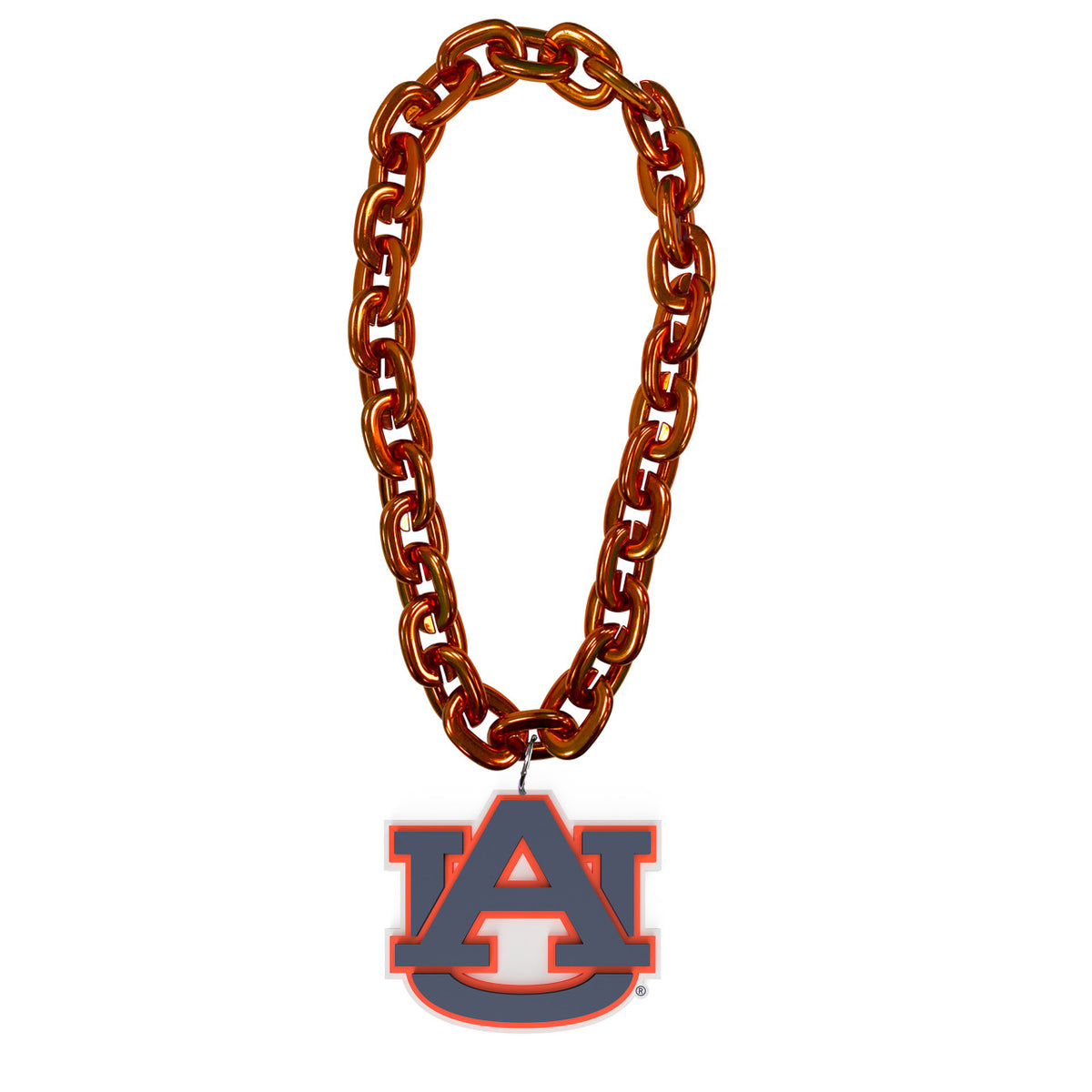Orange Auburn Fan Chain