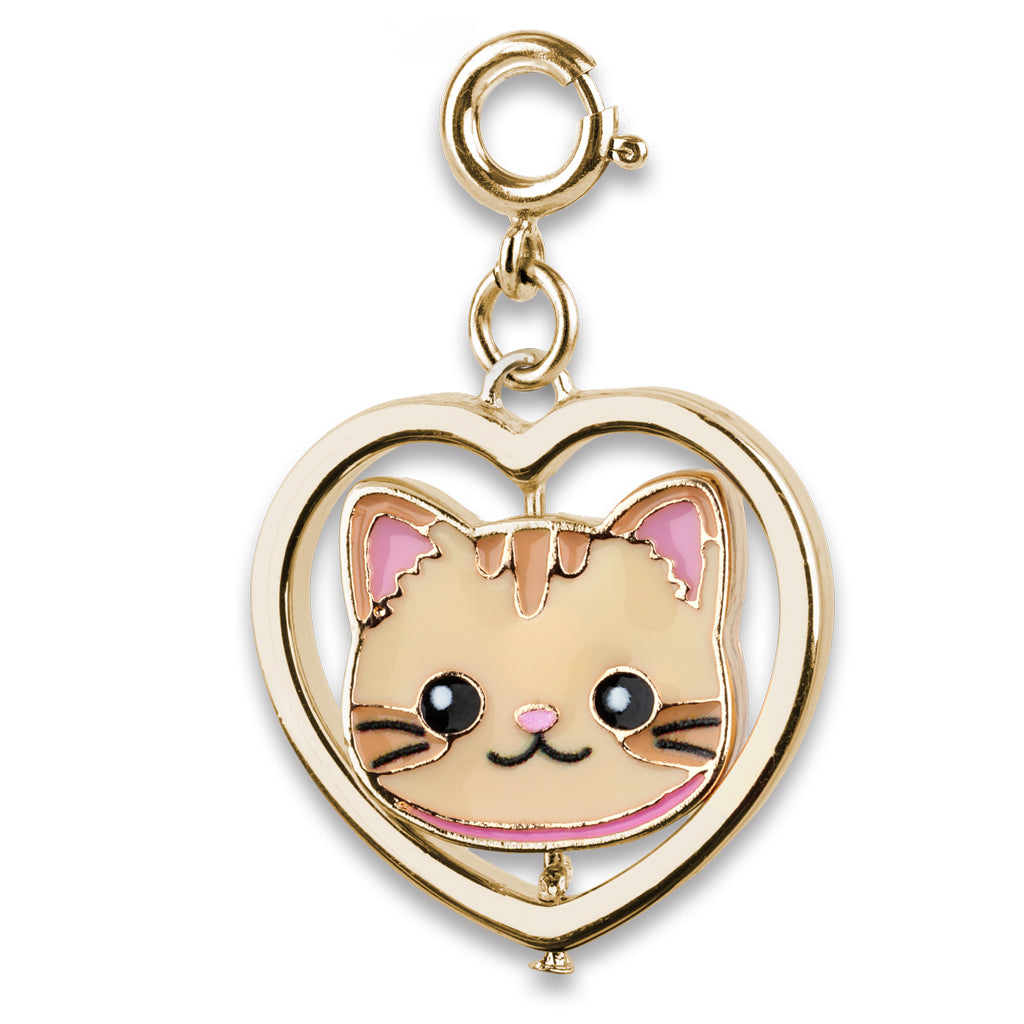 Cat & Dog Spinner Charm