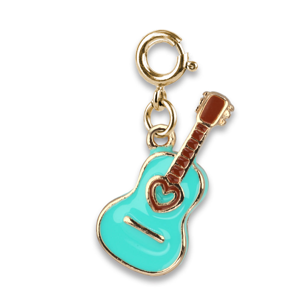 Gold RG Guitar Charm
