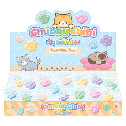 Pearl Kitty Paw Chubby Chibi Squishy