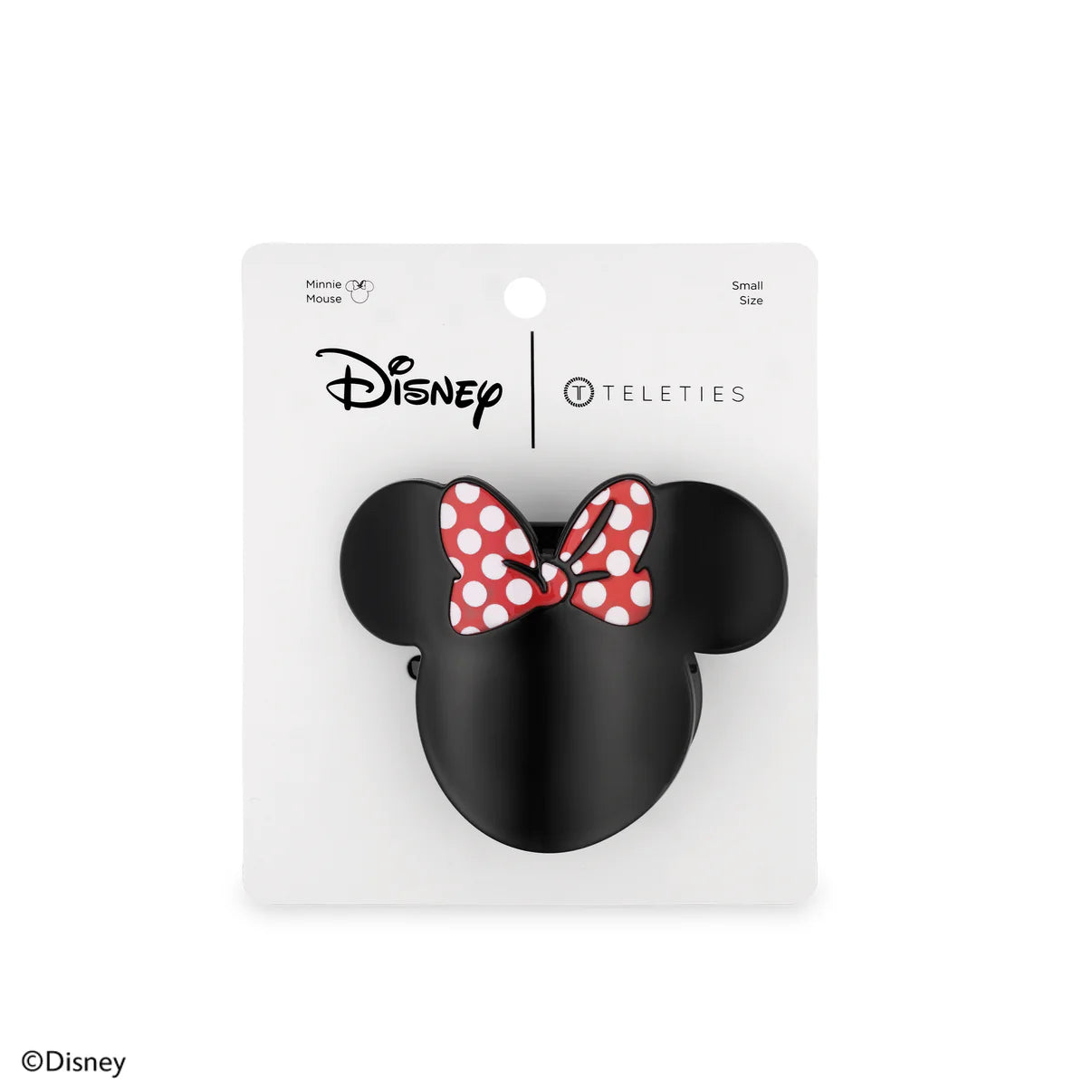 Minnie Mouse Shaped Flat Hair Clip