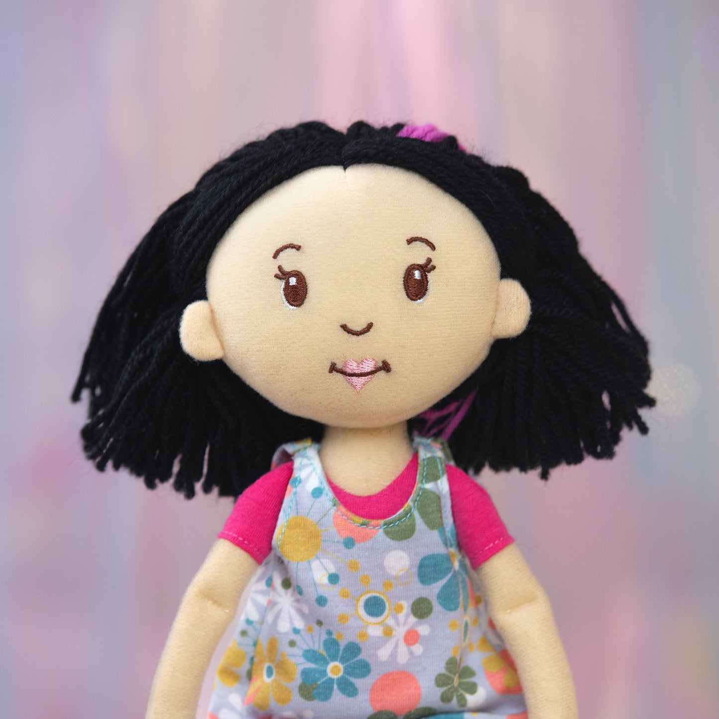 Daisy Black Hair Groovy Girls Doll Light Beige Skin