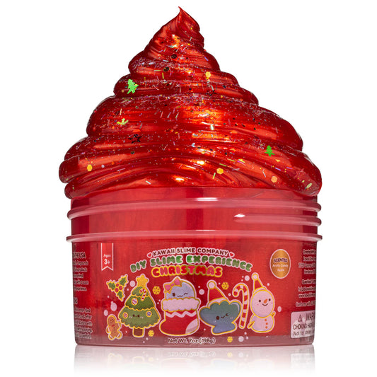 DIY Clear Red Slime Holiday Edition
