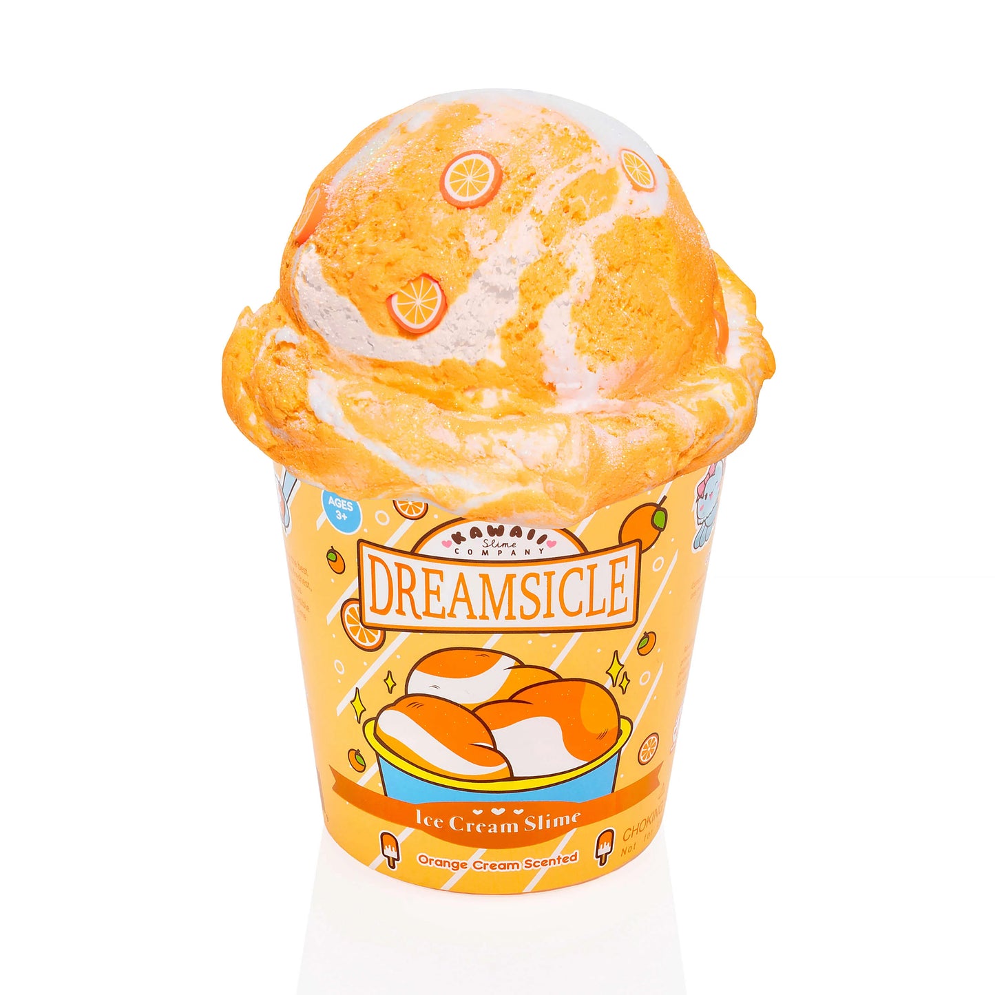 Dreamsicle Ice Cream Slime