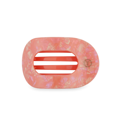 Dreamsicle Flat Round Hair Clip