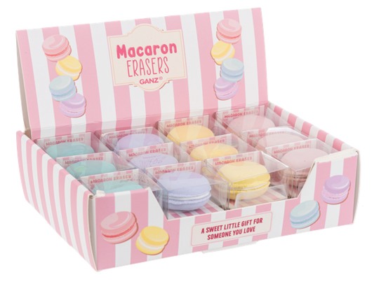 Macaron Erasers
