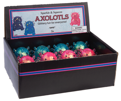 Sparkle & Squeeze Axolotls