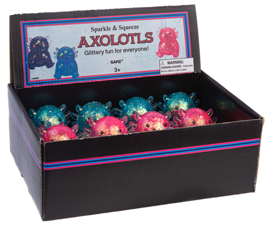 Sparkle & Squeeze Axolotls