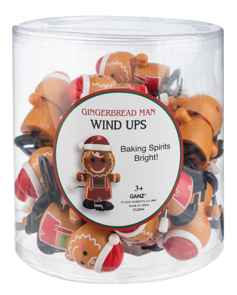 Gingerbread Man Wind Ups