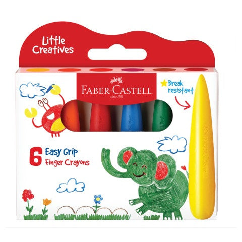 Easy Grip Crayons Set of 6