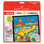TRex Foil Fun Color by Number