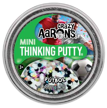 Mini Futbol Thinking Putty Tin