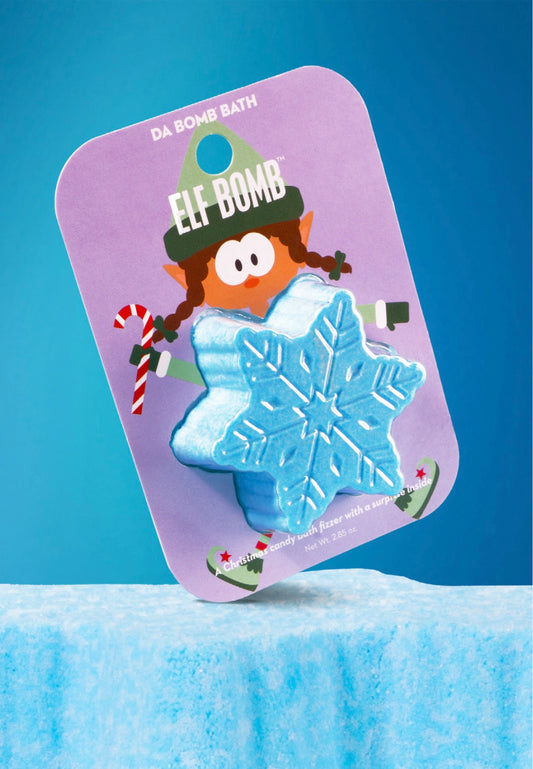 Elf Snowflake Bath Bomb
