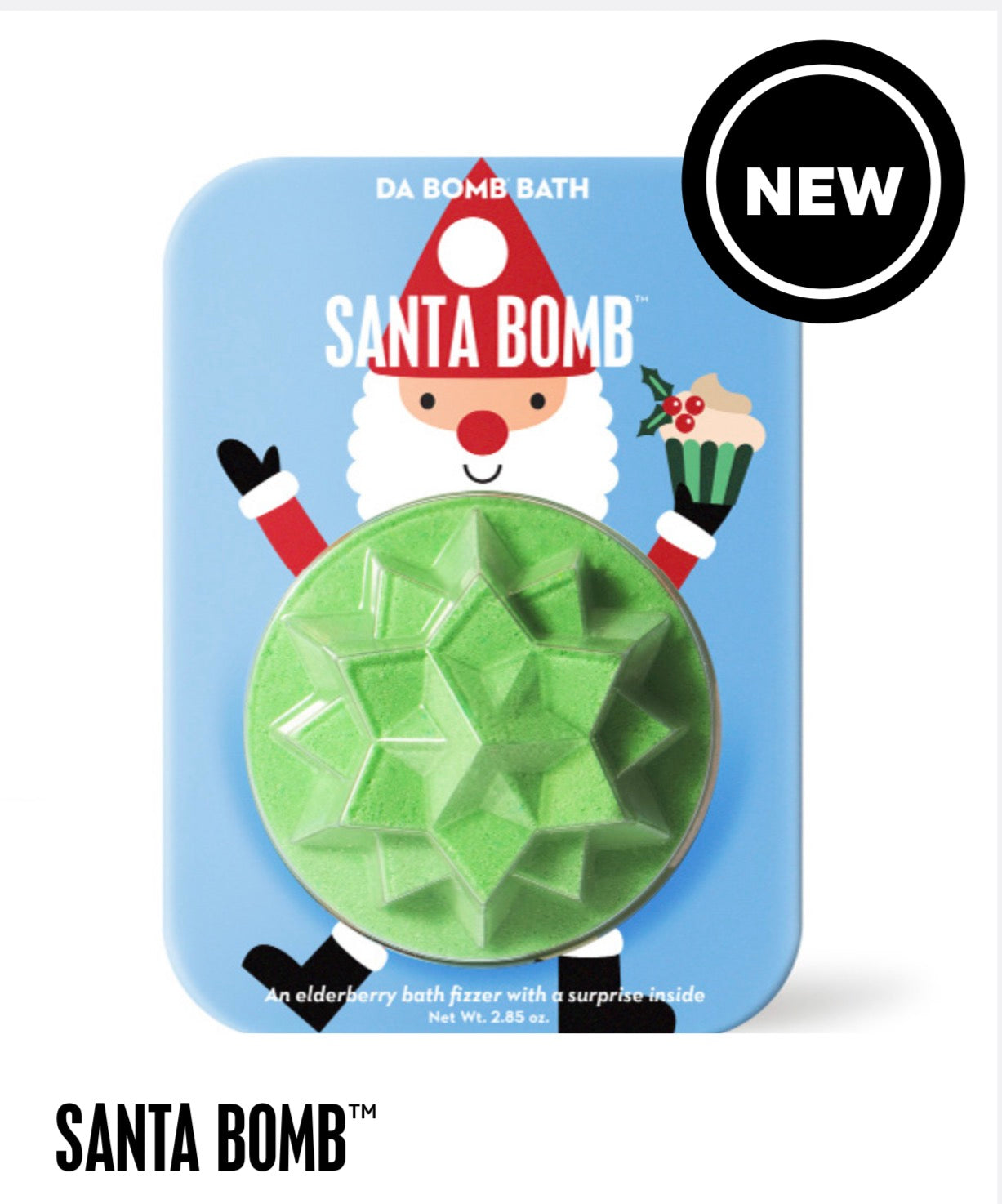 Santa Green Star Bomb