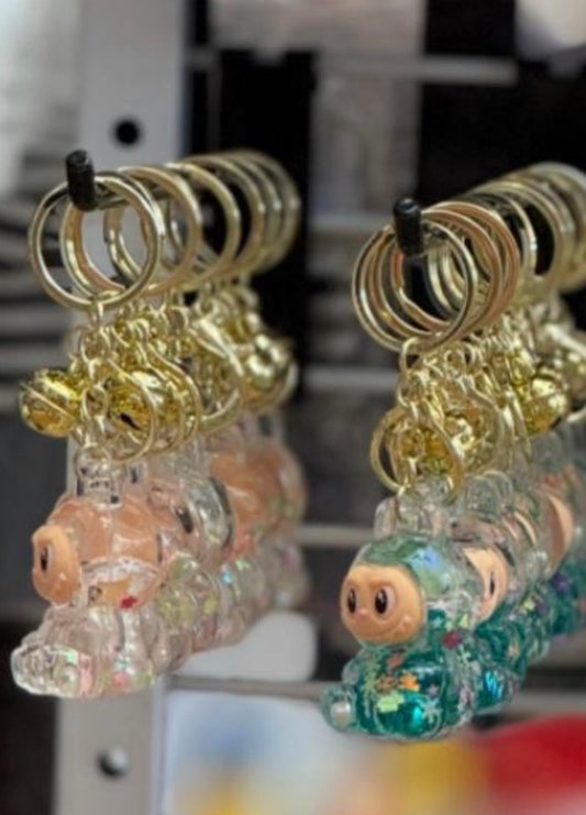 Shiny Labubu Keychain Ast